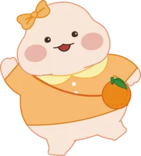 Fat character mascot