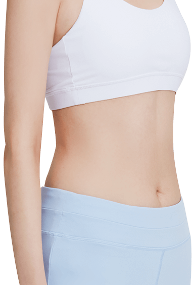 Abdomen liposuction result showing defined waistline - 365mc
